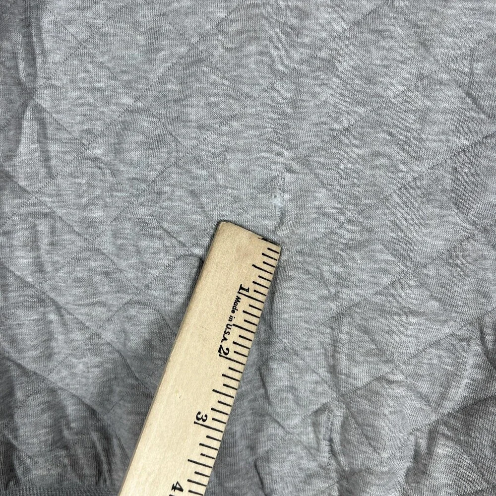 Patagonia Sweatshirt Womens Medium Gray Quilted Worn Wear Pullover STY25310FA18